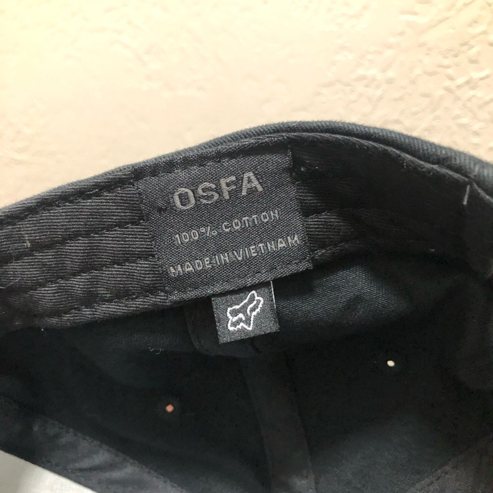 Fox Racing Black Cap with Logo Patch - Picture 6 of 6